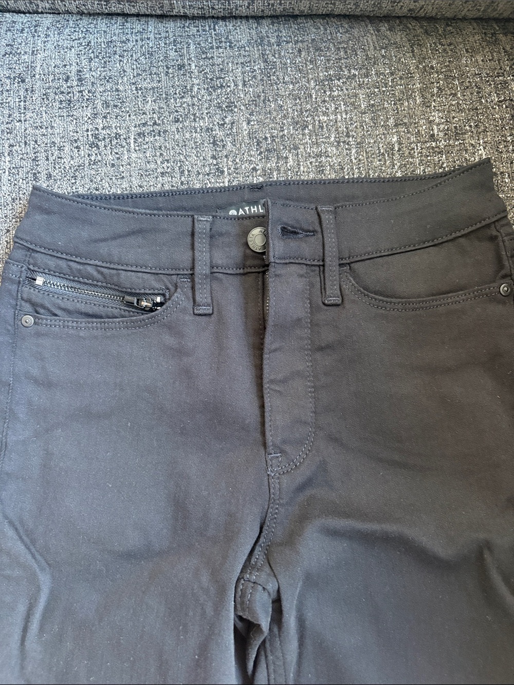 Athleta Flex Ultra Skinny Jean in Black Size 0 - Picture 2 of 5